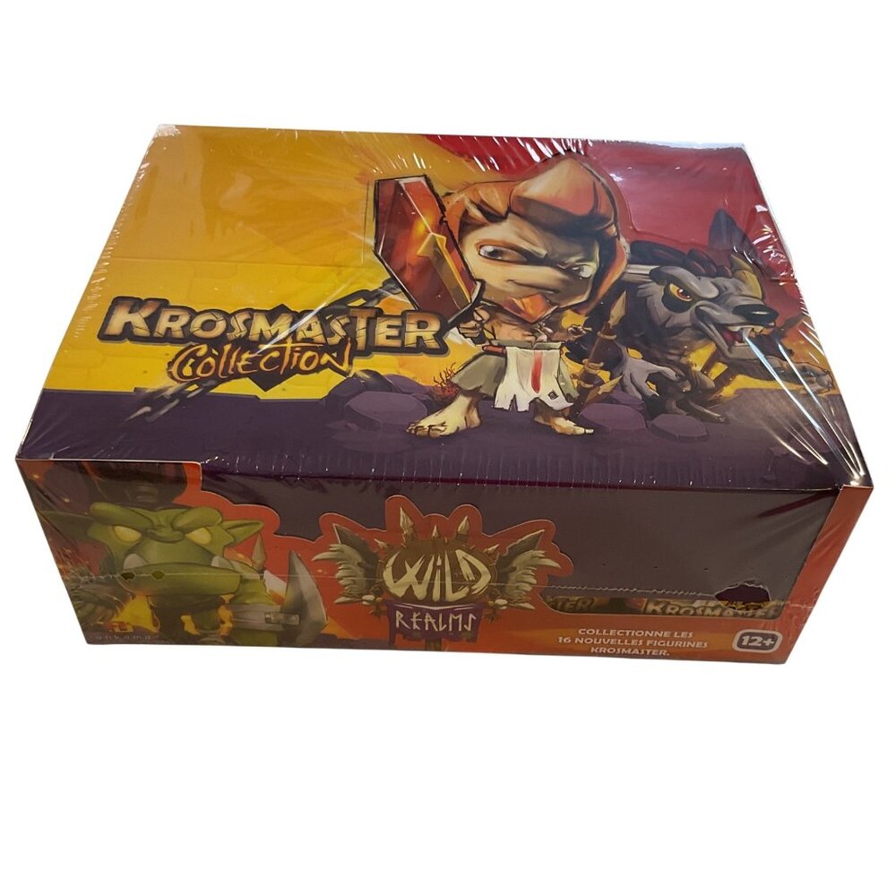 Krosmaster Collection Wild Realms with 12 Figures New sealed Blind Box Set unope